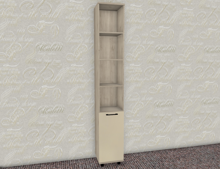 Стеллажи, Модульная система Грейс Шкаф ШК-5056  Гикори Джексон Светлый