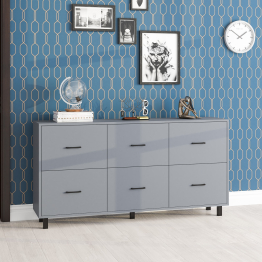 Большой комод с шестью ящиками РВК 127-1704