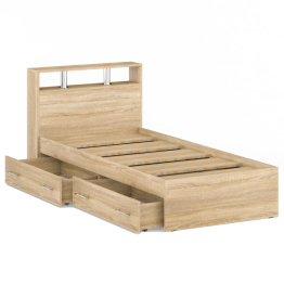 Односпальная кровать с ящиками Камелия 900