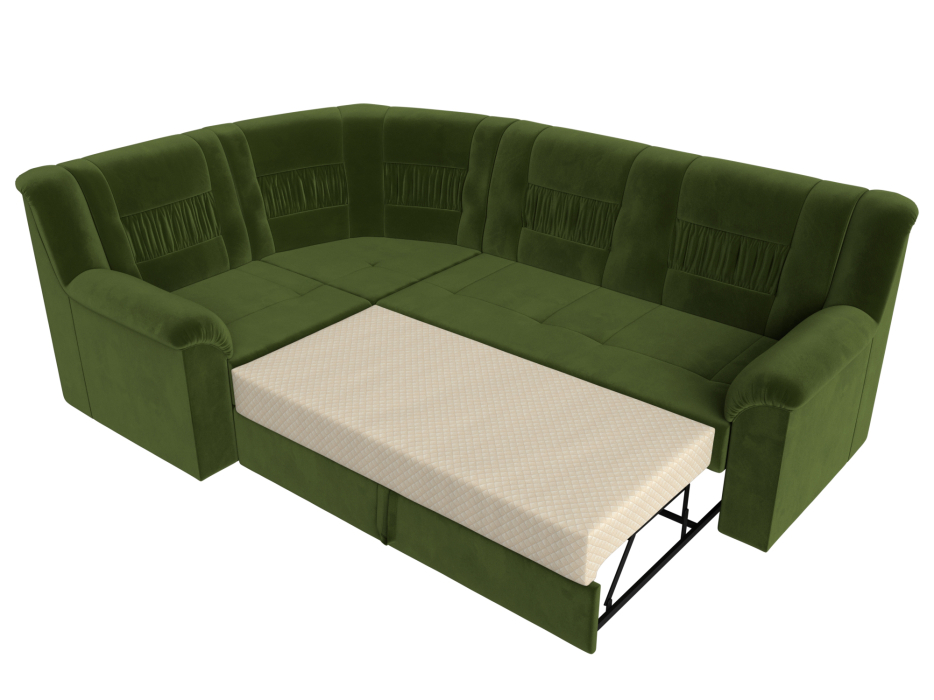 Диваны угловые в гостиную, Угловой диван Карелия левый, микровельвет