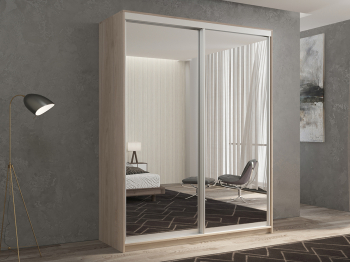 Шкаф-купе 2х дверный Кааппи 1 140х45