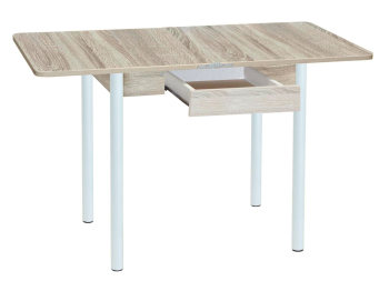 ЭКО 80*60 с ящиком стол обеденный №1