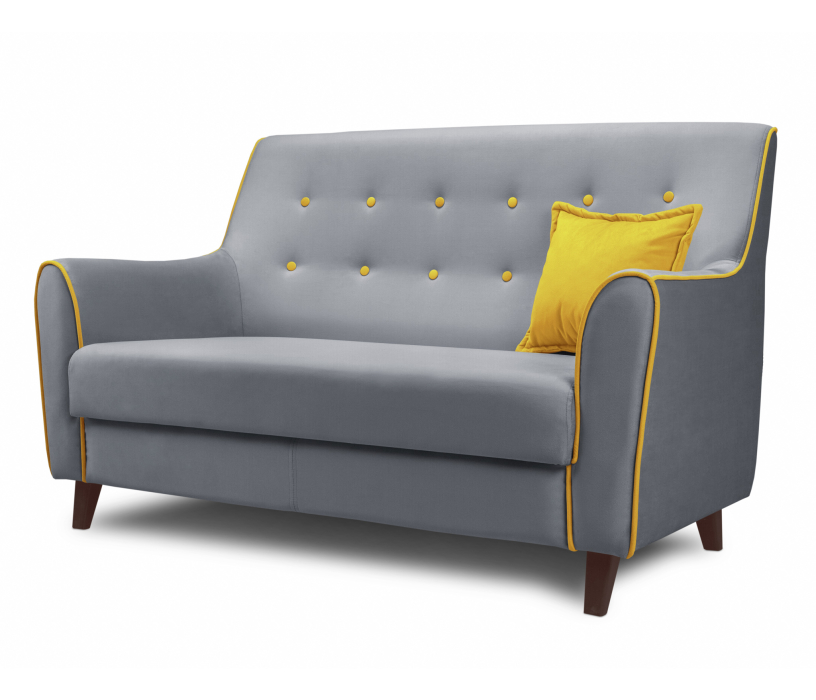 Дизайнерские диваны для гостиной, Диван прямой нераскладной Муссон, микровелюр