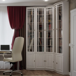 Модульная система Sherlock (модуль 311) Шкаф для книг Левый