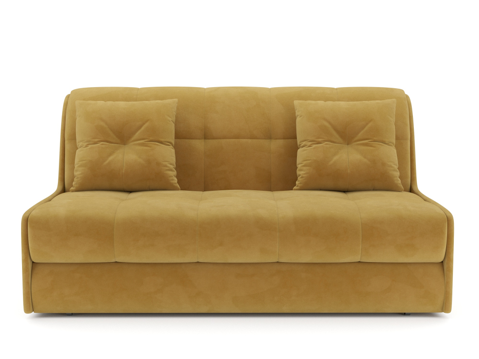 Диваны с ящиком для белья, Диван аккордеон Барон №2 ППУ 120х200 Велюр