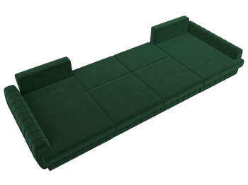 Диван П-образный Лига-057 НПБ Лонг, велюр SEVEN