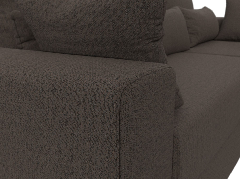 Диваны угловые в гостиную, Угловой диван Майами правый угол, рогожка