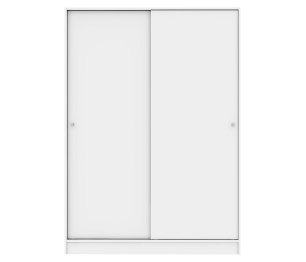 Шкаф-купе для одежды с 5 полками и штангой Теви