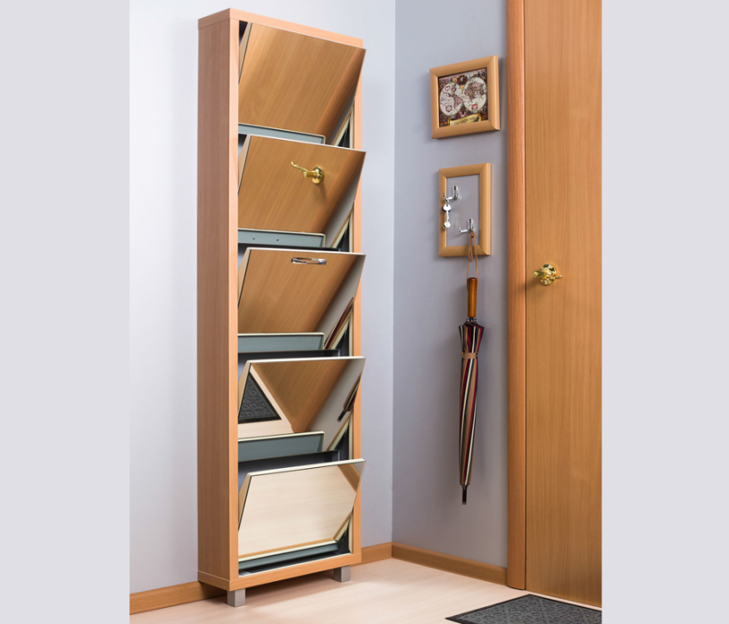 Обувницы, Шкаф обувной люкс зеркало