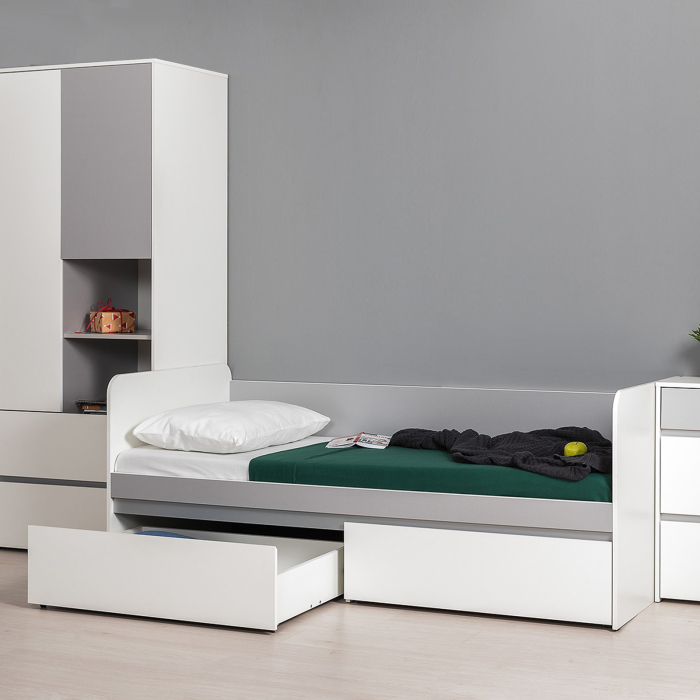 Кровати одноярусные, Кровать с ящиками Торонто 11.39