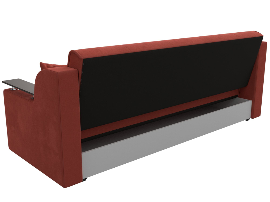 Диваны книжки, Прямой диван книжка Сенатор, микровельвет