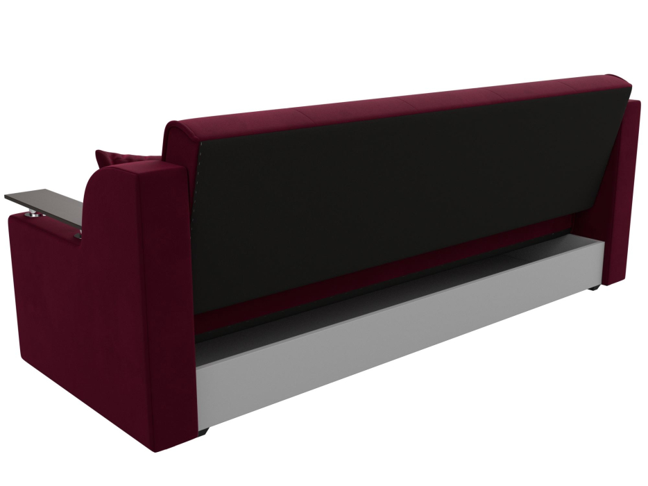 Диваны книжки, Прямой диван книжка Сенатор, микровельвет