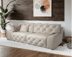 Диваны кровати со спальным местом, Диван прямой тик-так Милан (Бархат)