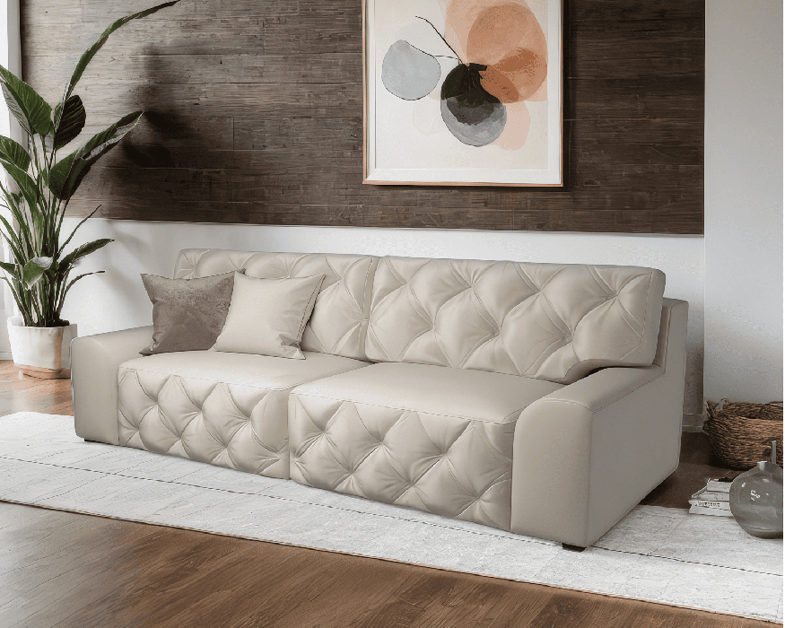 Диваны кровати со спальным местом, Диван прямой тик-так Милан (Бархат)