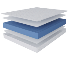 1600 x 2000, Матрас Премиум-Ориент в скрутке 1600х2000