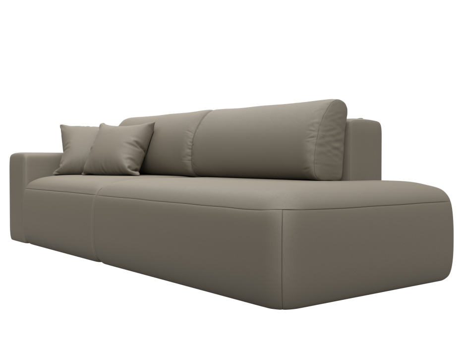 Диваны еврокнижки, Диван прямой Лига-036 НПБ Модерн подлокотник слева, экокожа GRIFON