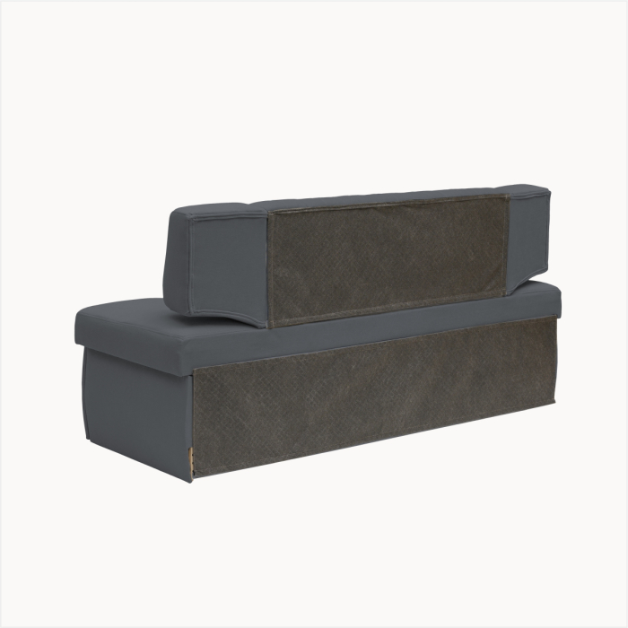 Диваны прямые кухонные, Прямой кухонный диван Аргус 168 дельфин