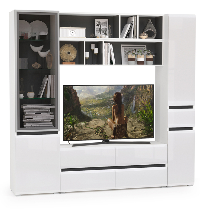 Стенки для гостиной, Сидней набор мебели № 42