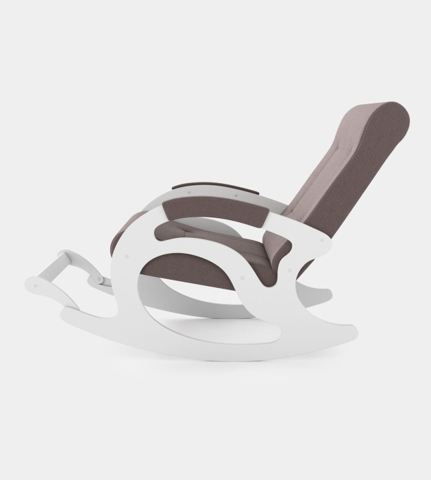 Кресла-качалки, Кресло-качалка Тироль - БЕЛЫЕ ткань