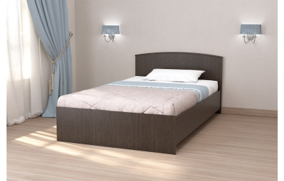 Кровать арт.032 низкий щиток 140