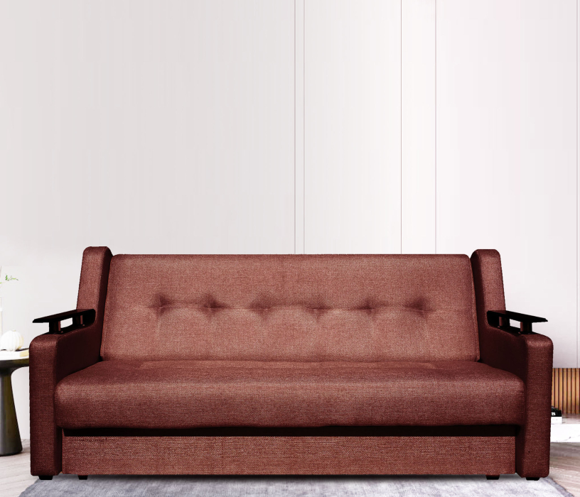 Диваны книжки, Диван-кровать книжка Сенатор Люкс  140, рогожка/экокожа