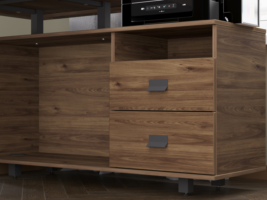 Письменные столы, Стол рабочий универсальный Калифорния Хардвиг 1200 ЛДСП