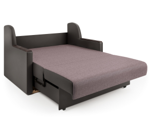 Диван-кровать Аккорд Д 120, рогожка/экокожа