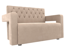 Дизайнерские диваны для гостиной, Прямой диван Рамос Люкс 2-х местный, велюр