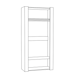 Амели 13.133 Шкаф для одежды