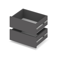 Комплектующие, Шкафы-купе Роланд Р74 Встраиваемые ящики (2шт)