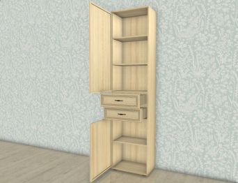Модульная система Карина Шкаф ШК-1045