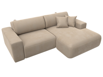 Диван угловой Лига-036 Классик правый угол, велюр