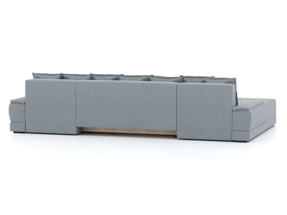 Диваны еврокнижки, Диван-кровать П-образный Нордвикс, велюр