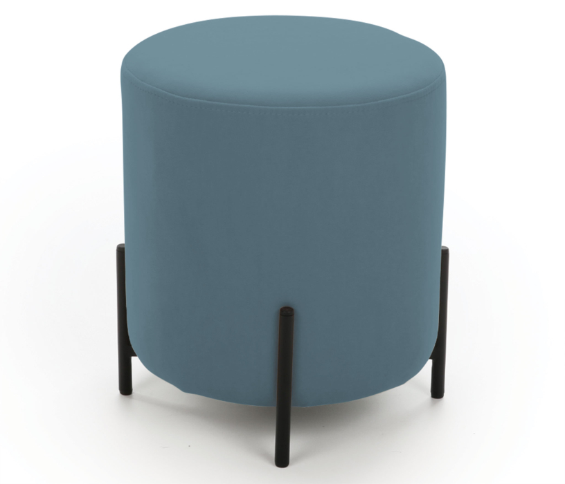 Пуфы дизайнерские, ПУФ ШАРЛЬ круглый, велюр