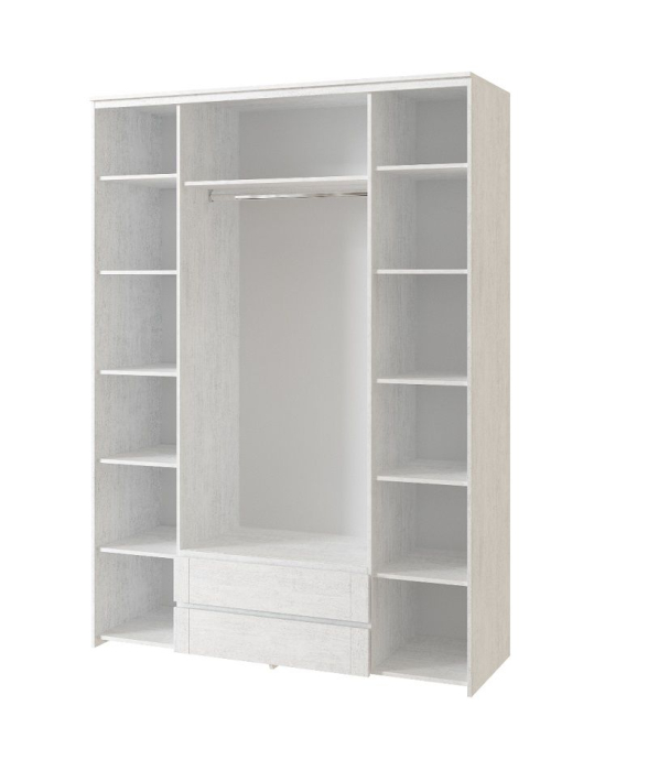 Шкафы распашные, Шкаф для одежды с зеркалом Твист 15