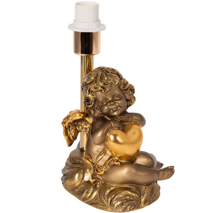 Настольная лампа, Настольная лампа Сердце Купидона Мадлен Бронза