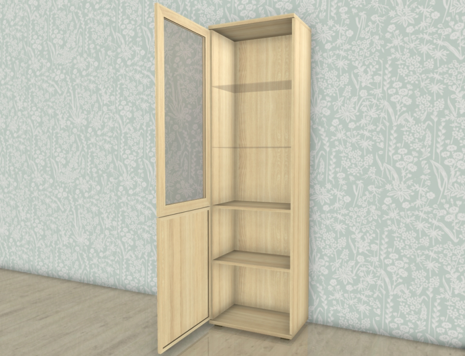 Шкафы одностворчатые, Модульная система Карина Шкаф ШК-1074