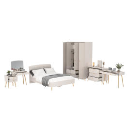 Набор корпусной мебели в спальню Афина с кроватью 1400