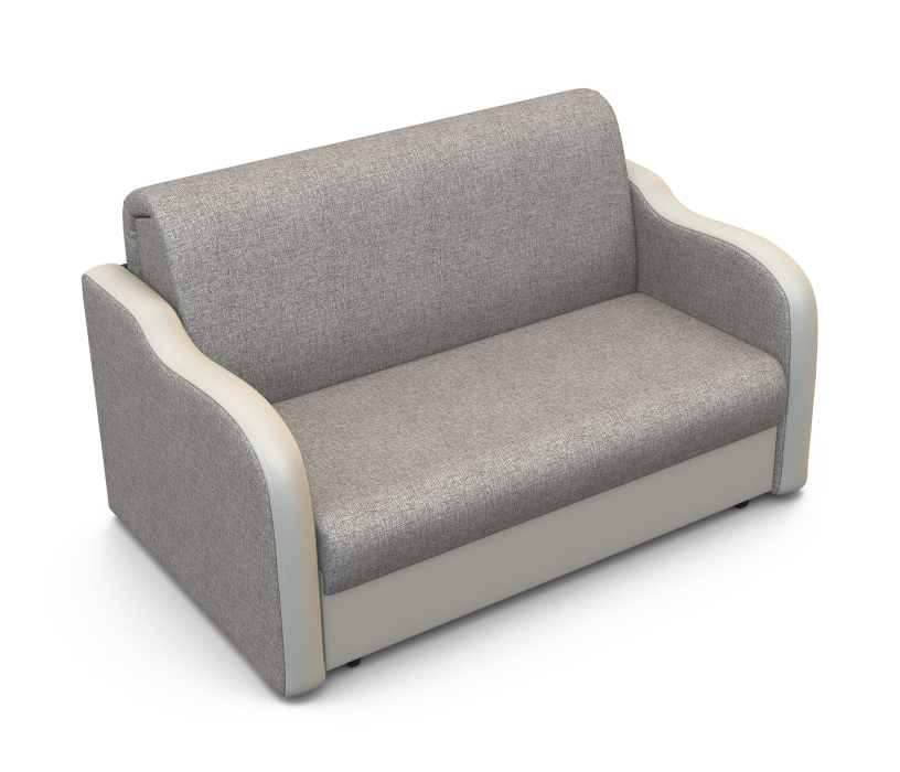 Диваны кровати со спальным местом, Диван-кровать Коломбо 100 экокожа/рогожка