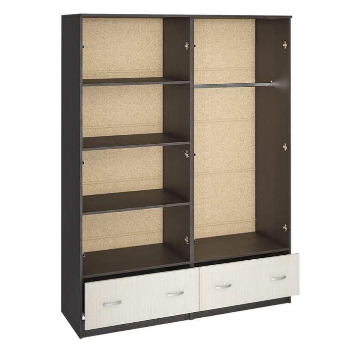 Шкафы распашные, Шкаф для одежды и белья Ронда ШК-4