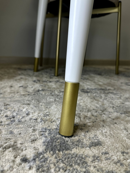 Обеденные столы, Стол Kenner 900 K раздвижной, стекло белый глянец