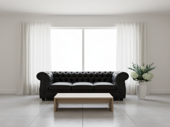 Диван Честер  Лофт 3-х местный, экокожа