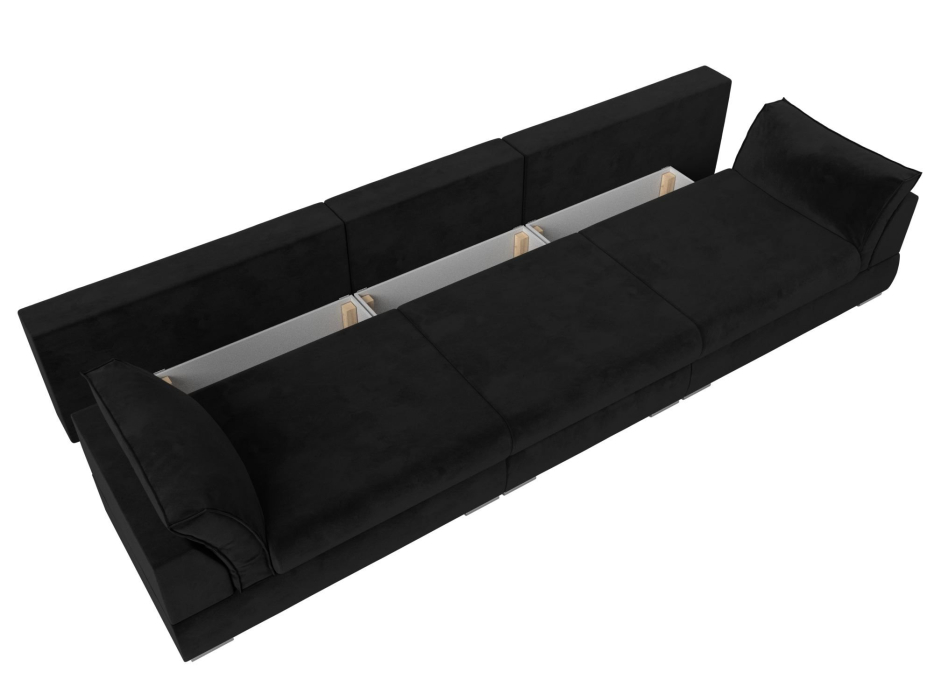 Диваны прямые кухонные, Прямой диван Пекин Long, велюр