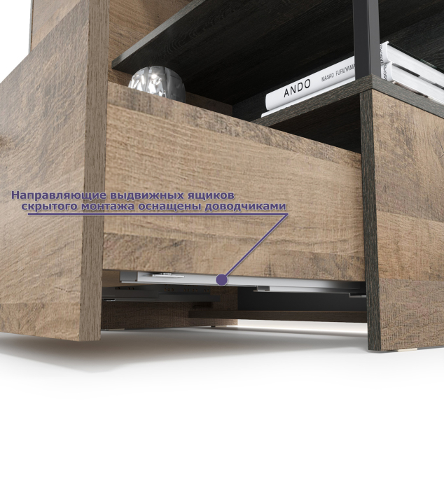 Прихожие, Обувница с сиденьем с комодом с дверкой и вешалкой Трувор