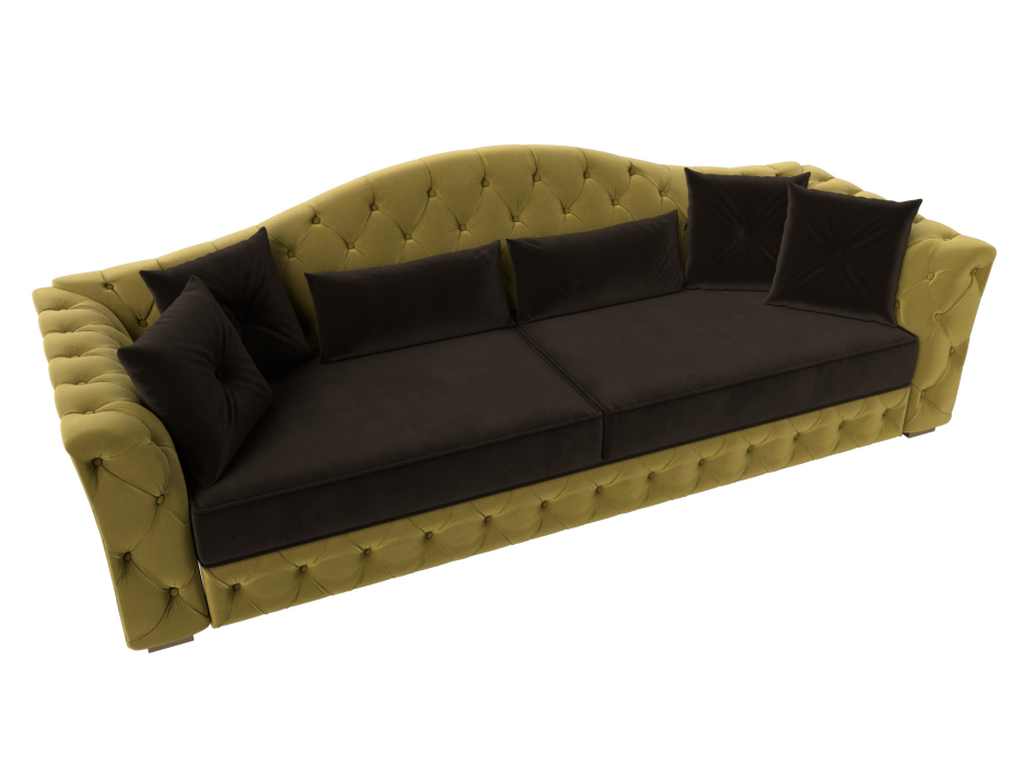 Диваны кровати со спальным местом, Прямой диван Артис, микровельвет