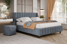 Мягкая кровать, Кровать Милана 1800 с подъёмным механизмом