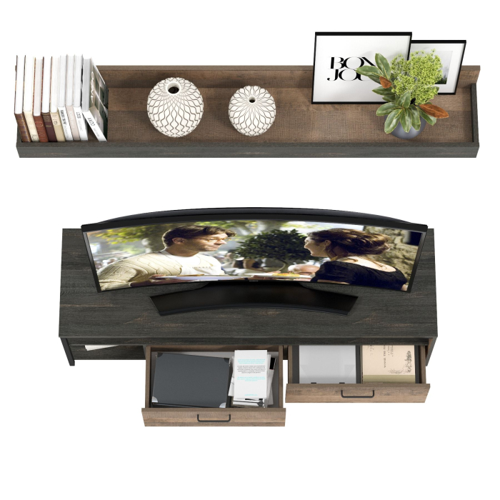 Стенки для гостиной, Тумба под ТВ с полкой Трувор