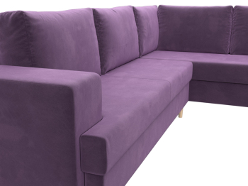 Диван угловой Сильвана правый угол, микровельвет