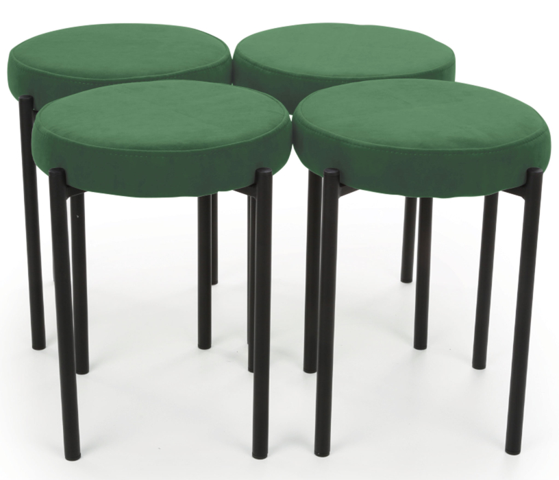 Табуреты, Табурет Канапе (комплект 4 шт), велюр