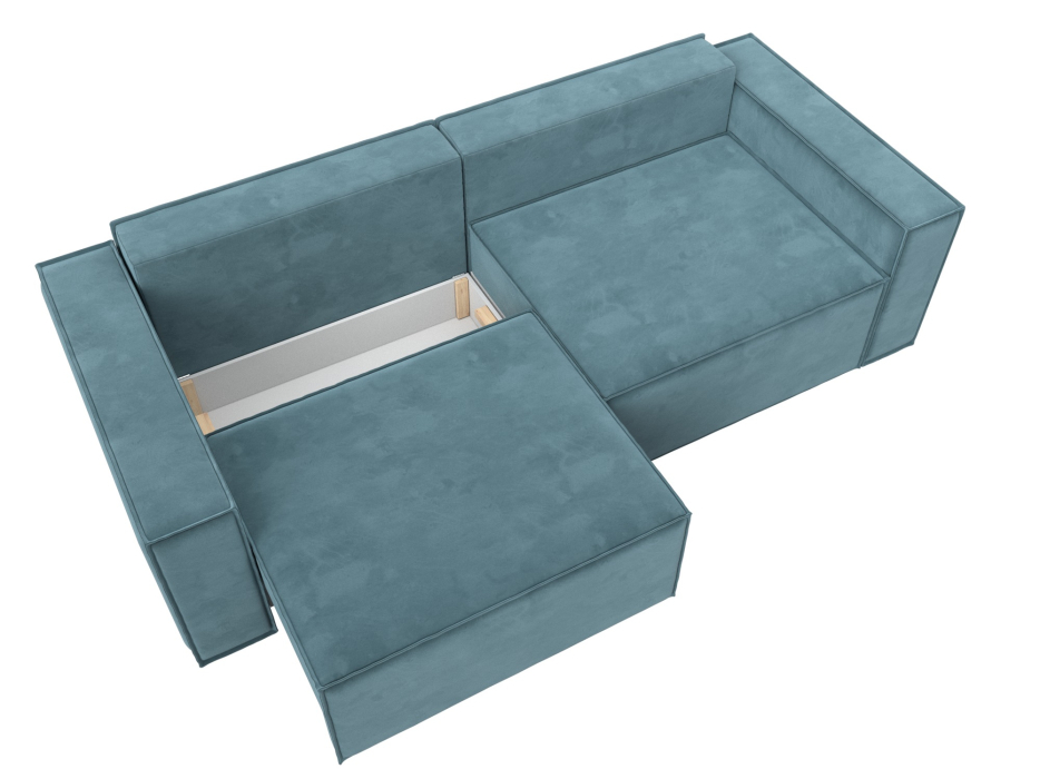 Диваны выкатные, Диван прямой Куба, велюр